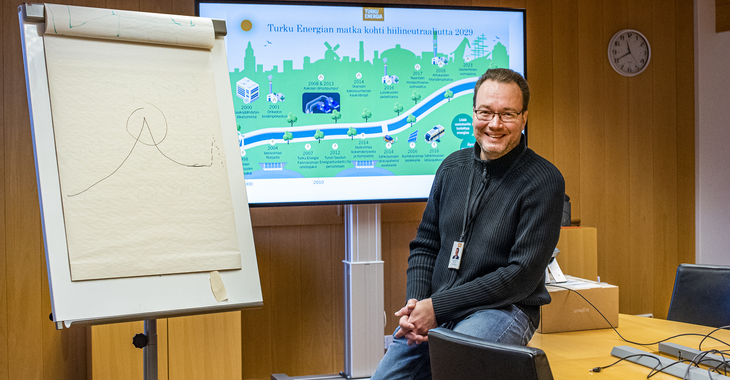 Turku Energia tähtää hiilineutraaliksi lietolaisen johdolla