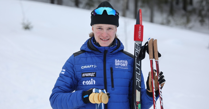 Niklas Ekströmille neljä kultaa hiihtosuunnistuksen nuorten MM-kilpailuissa
