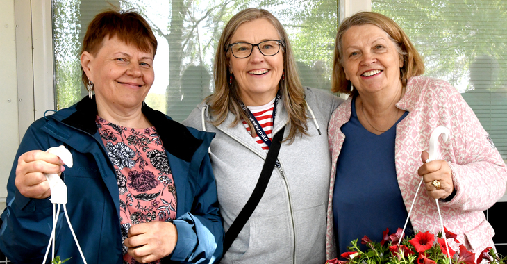 Aija Wallin ja Sirpa Ruohonen ovat Vuoden maarialaiset