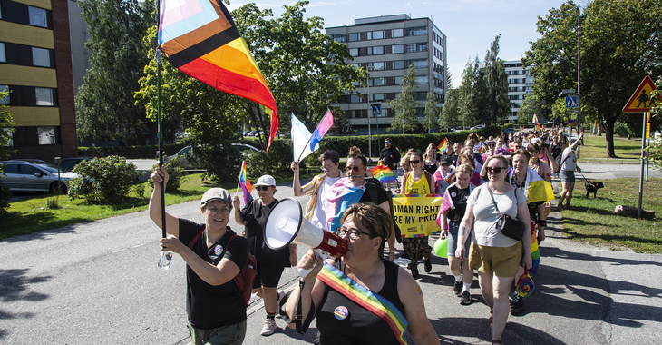 Kaupunginhallitus esittää, että Lieto liputtaa progressiivisella pridelipulla