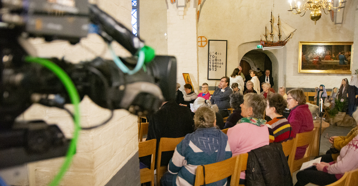 Pääsiäisen jumalanpalvelukset taltioidaan suorina lähetyksinä televisioon