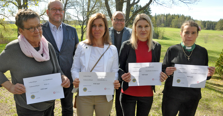 Hyväntekeväisyyskonsertista 1.800 euroa lapsille ja nuorille
