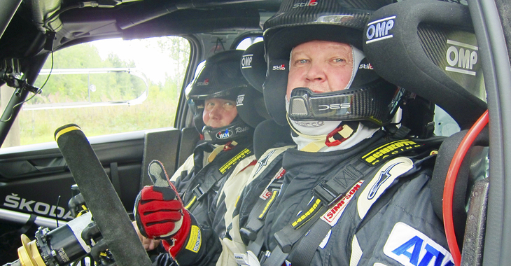 Hämäläinen SM-ralliin Skodan uudella kehitysversiolla