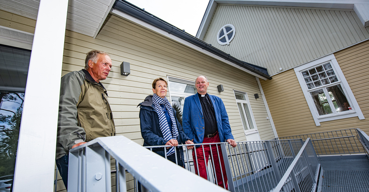 Ruskon seurakuntatalo pääsi paiseestaan