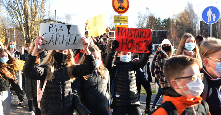 Vaatimuksena terve koulu