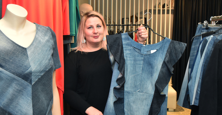 Vaatesuunnittelija Miia Aaltonen on vuoden hantvärkkäri